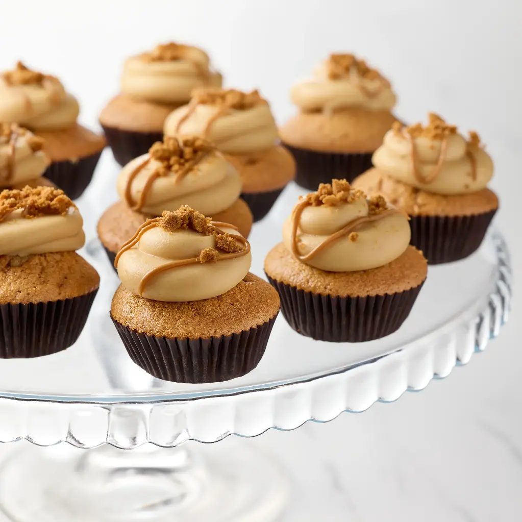 10 Speculoos Mini Cupcakes