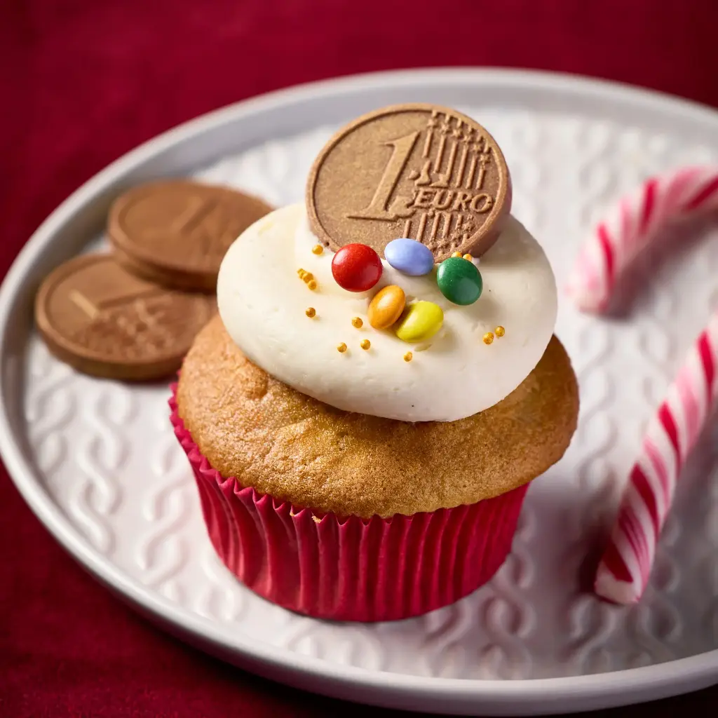Cupcake Vanille Saint Nicolas