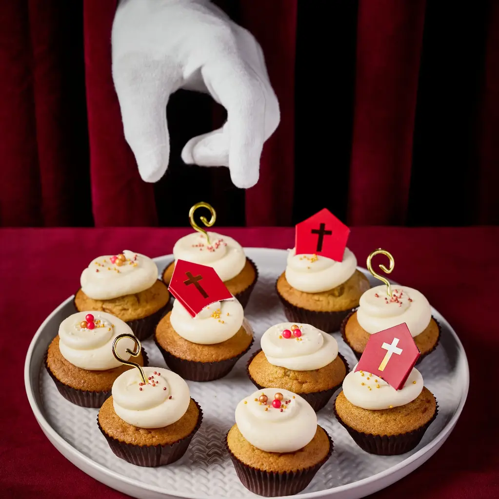 10 Minis Cupcakes Saint Nicolas
