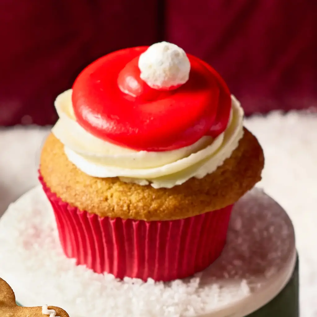 Cupcake Santa