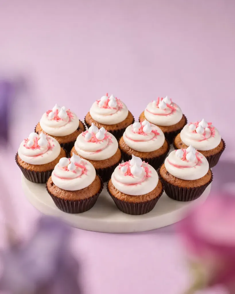 10 Minis Cupcakes Strawberry