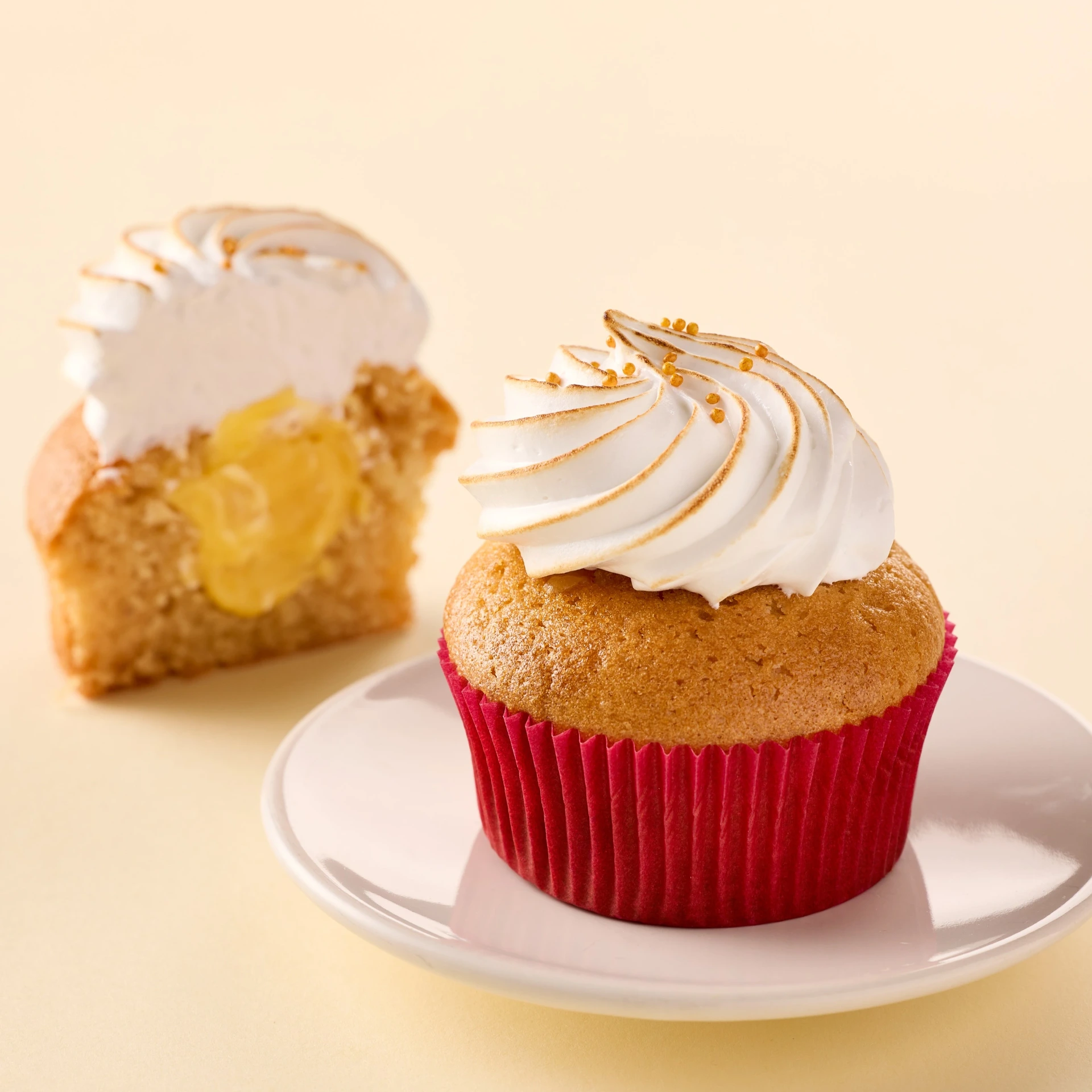 Cupcake Citron Meringué