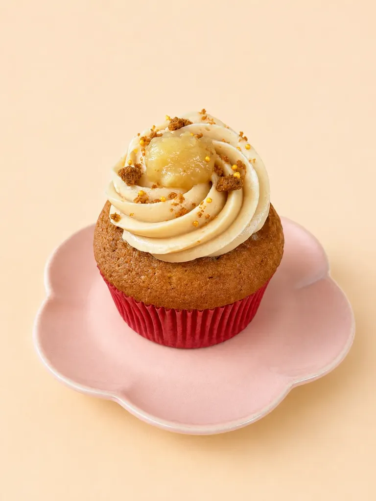 Cupcake Pomme-Spéculoos