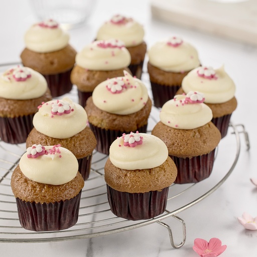 10 Minis Cupcakes Sans Gluten Vanille